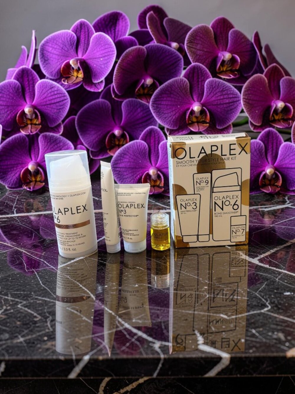 OLAPLEX smooth your Style Hair Kit limited edition styling set